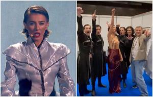 ქართული ცეკვა და შთამბეჭდავი სანახაობა Eurovision Song Contest 2025-ზე: მარიამ შენგელია სიმღერით Fre...