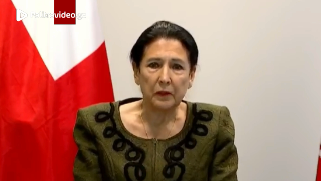 "ეს ქვეყანა დღეს გაყინულია და ამის მაჩვენებელია "MEGOBARI აქტი" - სალომე ზურაბიშვილის ბრიფინგი