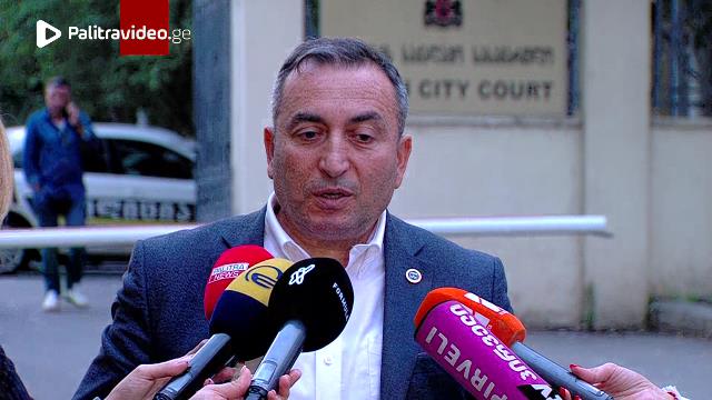 "ერთი იარაღი არის ის, რაც თვითონ ჰქონდა კანონიერად შეძენილი და ჰქონდა ტარების უფლება, ხოლო მეორე იარ...