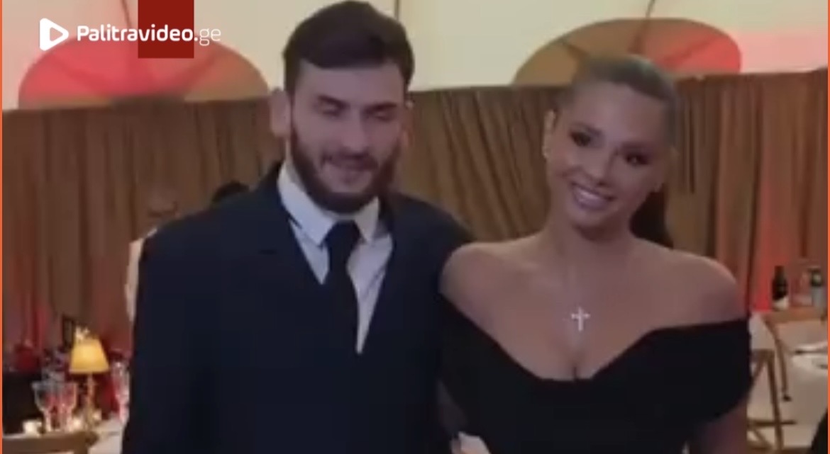 ხვიჩა კვარაცხელია და ნიცა თავაძე - უახლესი კადრები The Gala for the Fondation PSG-ის საღამოდან
